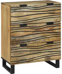 vidaXL Bufet cu sertar Maro 60 x 33.5 x 75 cm Lemn masiv de mango GartenMobel Dekor (4017939) Comoda
