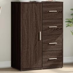 vidaXL Servanta, stejar maro, 60x31x84 cm, lemn prelucrat GartenMobel Dekor (840512) Comoda