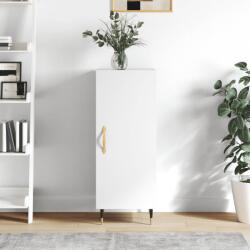 vidaXL Servanta, alb extralucios, 34, 5x34x90 cm, lemn compozit GartenMobel Dekor (828518) Comoda