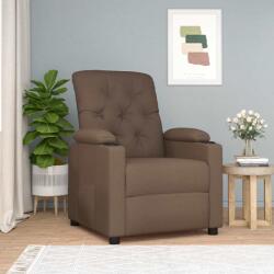 vidaXL Fotoliu rabatabil, maro, material textil GartenMobel Dekor (339106)