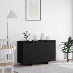 vidaXL Bufet Negru 120 x 41 x 75 cm Lemn compozit GartenMobel Dekor (3333897) Comoda