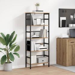 vidaXL Raft pentru carti Stejar Artizanal 60 x 29, 5 x 149 cm GartenMobel Dekor (883933) Biblioteca