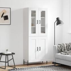 vidaXL Dulap înalt, alb, 69, 5x34x180 cm, lemn compozit GartenMobel Dekor (3198345) Comoda