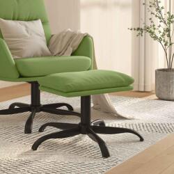 vidaXL Taburet, verde deschis, 60x60x36 cm, catifea GartenMobel Dekor (341581)