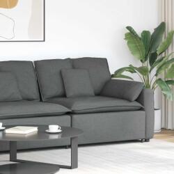vidaXL Modul modular capat pentru cotiera canapea cu perne gri închis GartenMobel Dekor (4104388) Canapea