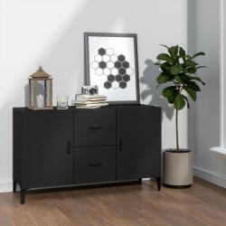 vidaXL Servanta, negru, 100x36x60 cm, lemn compozit GartenMobel Dekor (812520) Comoda