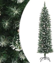vidaXL Brad de Craciun artificial slim cu suport, 180 cm, PVC GartenMobel Dekor (345166)