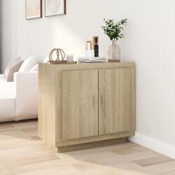 vidaXL Servanta, stejar sonoma, 80x40x75 cm, lemn compozit GartenMobel Dekor (811820) Comoda