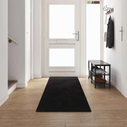 vidaXL Runner din covor Negru 80 x 500 cm 100% Polipropilena Tuft GartenMobel Dekor (42011409) Covor