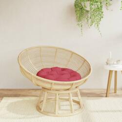 vidaXL Perna rotunda, rosu vin, Ø 60 x11 cm, tesatura Oxford GartenMobel Dekor (361949)