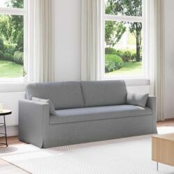 vidaXL Canapea Gri deschis 198 x 78 x 80 cm Metal GartenMobel Dekor (42024369) Canapea