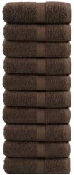 vidaXL Prosoape oaspeti premium SOLUND, 10 buc. maro 30x50cm 600gsm GartenMobel Dekor (137232) Prosop