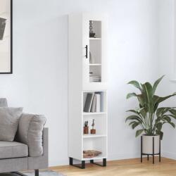 vidaXL Dulap înalt, alb, 34, 5x34x180 cm, lemn prelucrat GartenMobel Dekor (3199385) Comoda