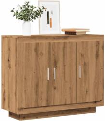 vidaXL Dulap, Stejar artizanal, 92x35x75 cm, lemn compozit GartenMobel Dekor (856865) Comoda