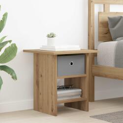 vidaXL Noptiera Stejar Artizanal 41 x 40 x 45 cm Lemn compozit GartenMobel Dekor (8000450)