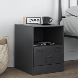 vidaXL Noptiera, antracit, 34, 5x39x44 cm, otel GartenMobel Dekor (841755)