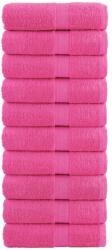 vidaXL Prosoape de baie premium SOLUND, 10 buc. roz, 30x30 cm, 600 g/m2 GartenMobel Dekor (137517) Prosop