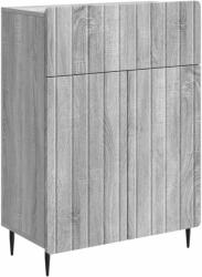 vidaXL Bufet cu sertar Sonoma gri 66 x 34, 5 x 92 cm Lemn prelucrat GartenMobel Dekor (894411) Comoda