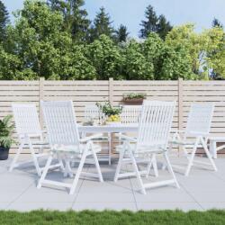 vidaXL Perne de scaun, model frunze, 6 buc. , 40x40x4 cm, textil GartenMobel Dekor (361022)