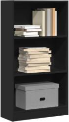 vidaXL Biblioteca, negru, 60x24x109 cm, lemn prelucrat GartenMobel Dekor (857804) Biblioteca