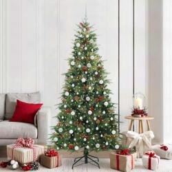 vidaXL Brad de Craciun artificial cu ramuri articulare Verde 210 cm GartenMobel Dekor (3397435)