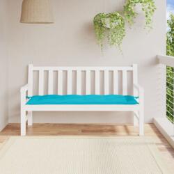 vidaXL Perna banca de gradina, turcoaz, 150x50x7 cm, material oxford GartenMobel Dekor (361620)