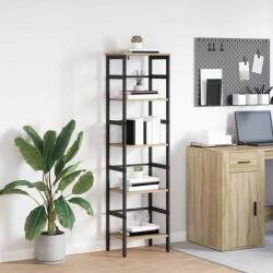 vidaXL Raft pentru carti Stejar Sonoma 40 x 29, 5 x 149 cm GartenMobel Dekor (883911) Biblioteca