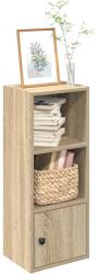 vidaXL Biblioteca, stejar sonoma, 31x24x77 cm, lemn prelucrat GartenMobel Dekor (860330) Biblioteca