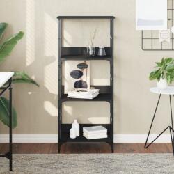 vidaXL Biblioteca, negru, 50x33x117, 5 cm, lemn prelucrat GartenMobel Dekor (835269) Biblioteca
