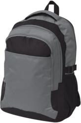 vidaXL Rucsac pentru scoala, 40 L, negru si gri GartenMobel Dekor (91111) Rucsac tura
