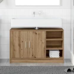 vidaXL Dulap pentru chiuveta Stejar Artizanal 90 x 29 x 55 cm GartenMobel Dekor (869210)