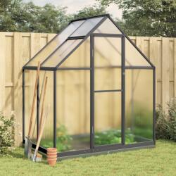vidaXL Sere cu cadru de baza, antracit, 169x114x202 cm, aluminiu GartenMobel Dekor (4005827)