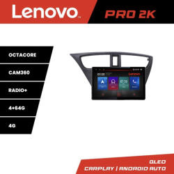 Lenovo Navigatie Honda Civic 2012-2016 Lenovo Pro 13 inch 2K, 4GB+64GB, 4G (KIT-civic+PRO-2K-13-4+64+ctsho006.2+ctmultilead.2+)