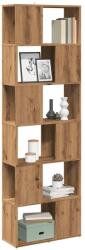 vidaXL Biblioteca/Separator de camera, Stejar artizanal, 60x24x186 cm GartenMobel Dekor (856731) Biblioteca