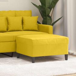 vidaXL Taburet, galben, 70x55x41 cm, catifea GartenMobel Dekor (349323)