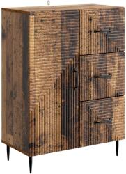 vidaXL Bufet cu sertar Lemn vechi 66 x 34, 5 x 89, 5 cm Lemn prelucrat GartenMobel Dekor (894863) Comoda