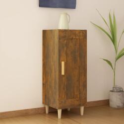 vidaXL Servanta, stejar fumuriu, 34, 5x34x90 cm, lemn compozit GartenMobel Dekor (817432) Comoda
