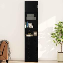 vidaXL Dulap de perete Stejar negru 50 x 42.5 x 40 cm Lemn compozit GartenMobel Dekor (879652) Comoda
