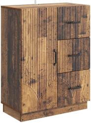 vidaXL Bufet cu sertar Lemn vechi 66 x 34, 5 x 87 cm Lemn prelucrat GartenMobel Dekor (895323) Comoda