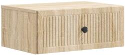vidaXL Noptiera suspendata stejar sonoma, 1 sertar, 49 x 34, 5 x 20 cm (897939)