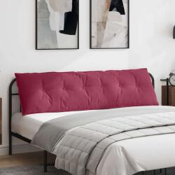 vidaXL Perna pentru spate Rosu Vin 180 x 50 cm Tesatura din corduroy GartenMobel Dekor (42014938)