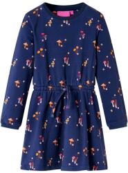vidaXL Rochie pentru copii, bleumarin, 128 GartenMobel Dekor (15074)