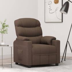 vidaXL Fotoliu rabatabil, maro, material textil GartenMobel Dekor (348074)