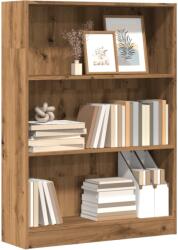 vidaXL Biblioteca, stejar artizanal, 80x24x109 cm, lemn prelucrat GartenMobel Dekor (857843) Biblioteca