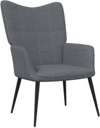 vidaXL Scaun de relaxare, gri închis, material textil GartenMobel Dekor (327942)