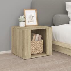 vidaXL Noptiera, stejar sonoma, 41x40x36 cm, lemn compozit GartenMobel Dekor (816547)
