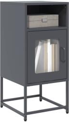 vidaXL Noptiera, antracit, 36x39x78 cm, otel laminat la rece GartenMobel Dekor (853412) Comoda