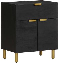 vidaXL Noptiera, negru, 50x33x60 cm, lemn prelucrat GartenMobel Dekor (4017659)