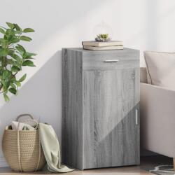 vidaXL Dulap, gri sonoma, 50x42, 5x93 cm, lemn prelucrat GartenMobel Dekor (846297) Comoda
