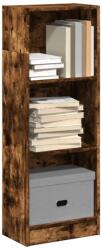 vidaXL Biblioteca, stejar fumuriu, 40x24x109 cm, lemn prelucrat GartenMobel Dekor (857778) Biblioteca